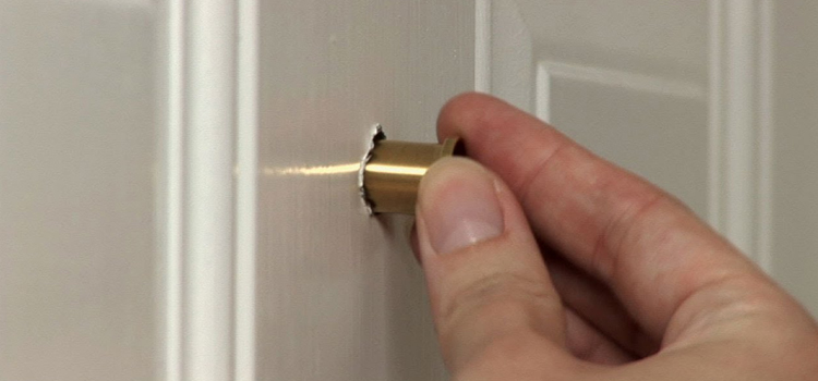 peephole door repair in Hemet